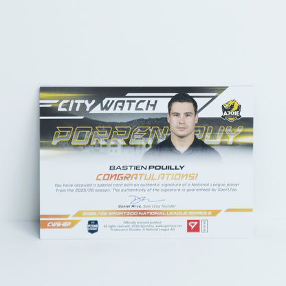 CWS-BP - HCA - BASTIEN POUILLY - CITY WATCH GOLD AUTO - 22/35