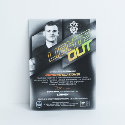LOS-GH - EVZ - GREGORY HOFMANN - LIGHTS OUT GOLD AUTO - 18/60