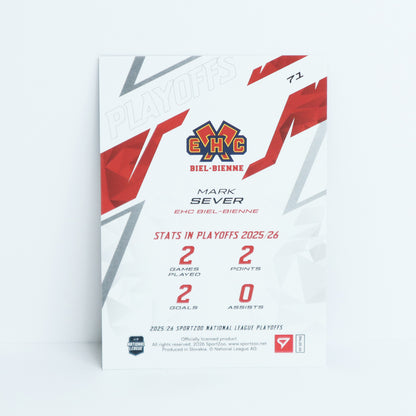 71 - EHCB - MARK SEVER - BASE BLUE - 26/60