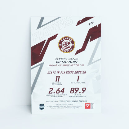 73 - GSHC - STEPHANE CHARLIN - BASE BLUE - 21/60