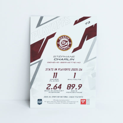 73 - GSHC - STEPHANE CHARLIN - BASE GOLD - 01/10