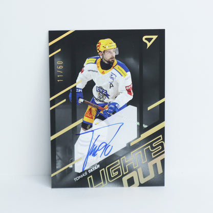 LOS-TT - EVZ - TOMAS TATAR - LIGHTS OUT GOLD AUTO - 11/60