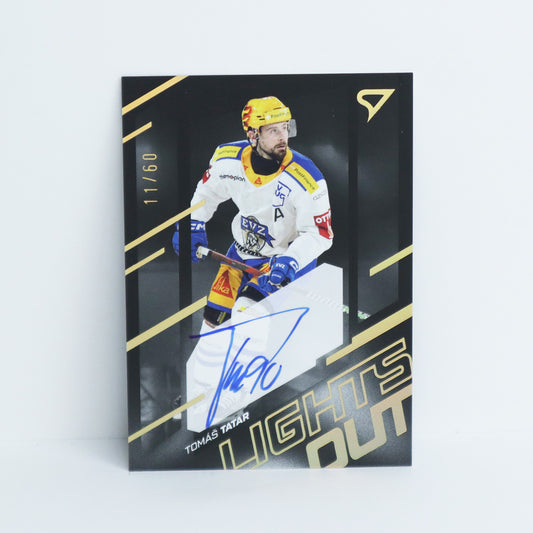 LOS-TT - EVZ - TOMAS TATAR - LIGHTS OUT GOLD AUTO - 11/60