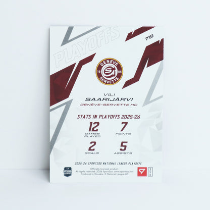 76 - GSHC - VILI SAARIJARVI - BASE GOLD - 02/10
