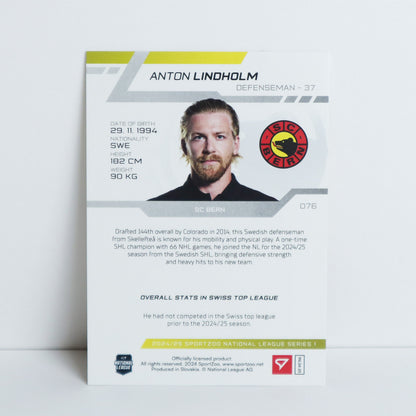 076 - SCB - ANTON LINDHOLM - BASE RED - 02/20