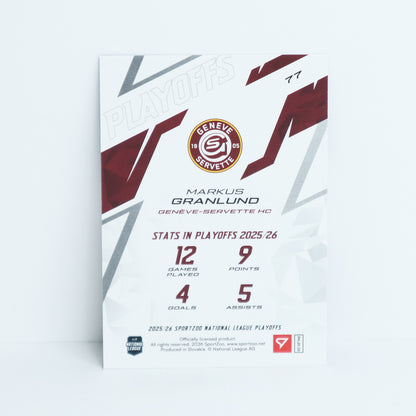 77 - GSHC - MARKUS GRANLUND - BASE BLUE - 25/60