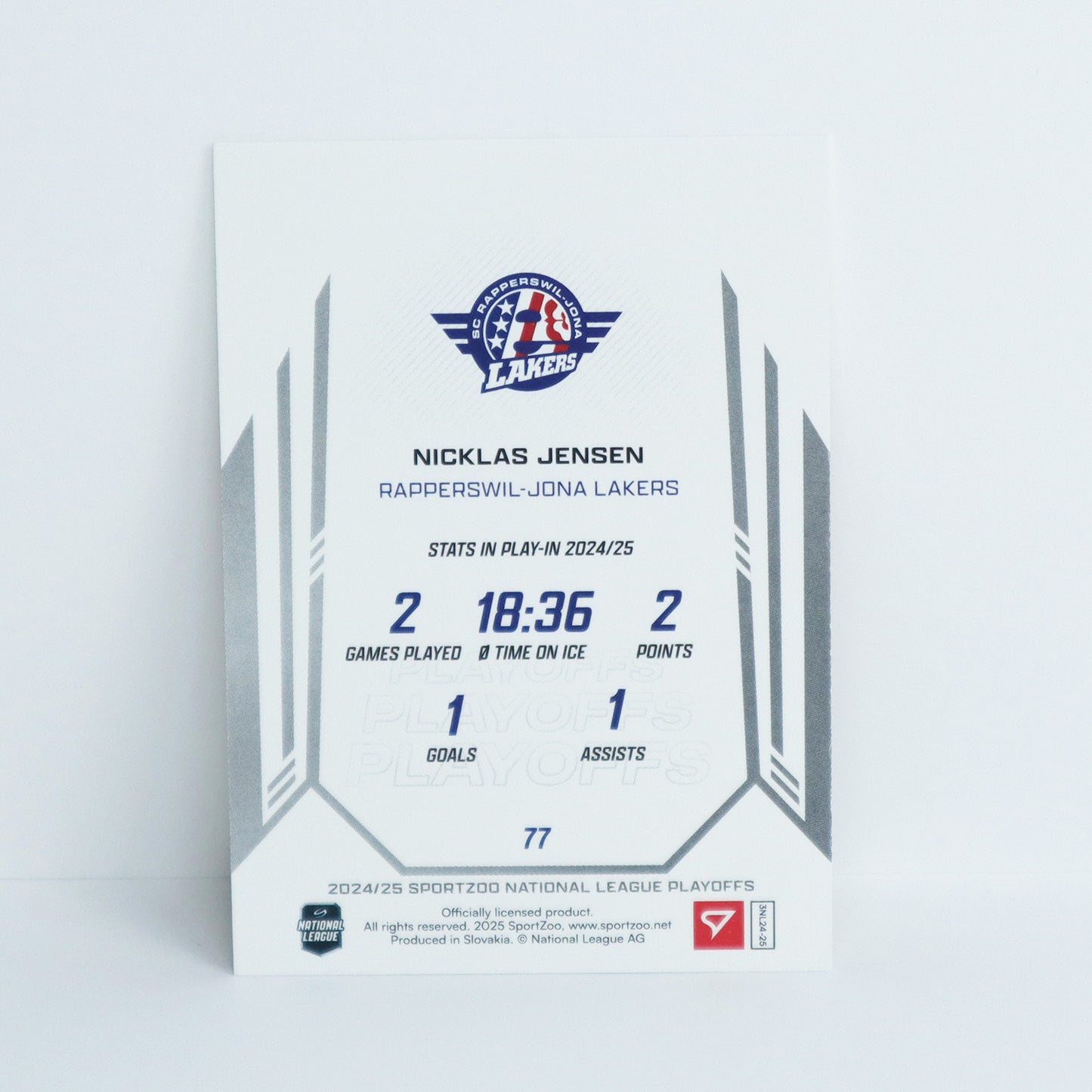 77 - SCRJ - NICKLAS JENSEN - BASE GOLD - 03/10