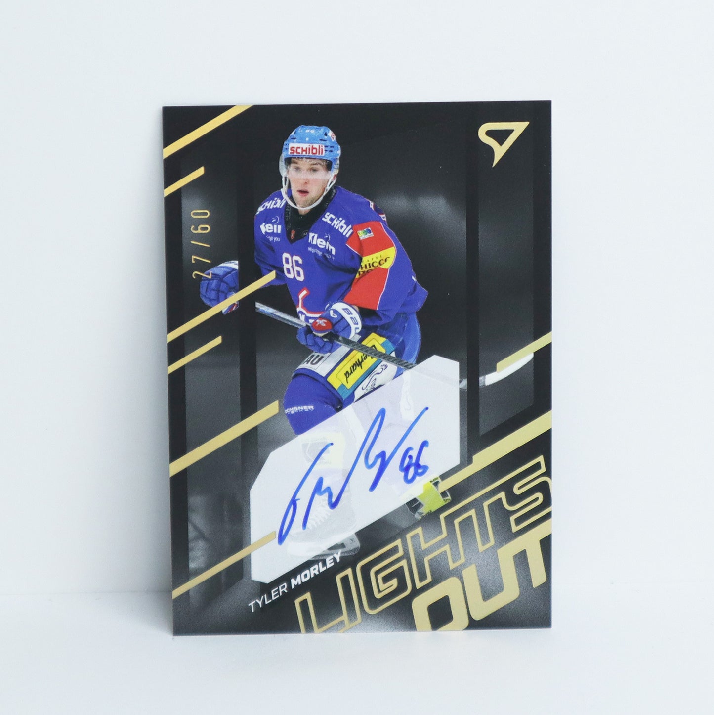 LOS-TM - EHCK - TYLER MORLEY - LIGHTS OUT GOLD AUTO - 27/60