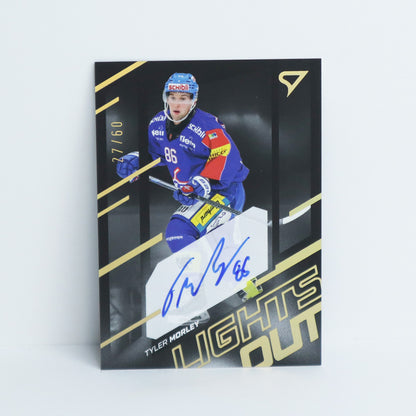 LOS-TM - EHCK - TYLER MORLEY - LIGHTS OUT GOLD AUTO - 27/60