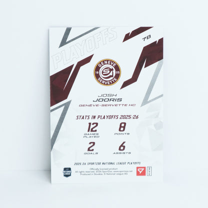 78 - GSHC - JOSH JOORIS - BASE BLUE - 40/60