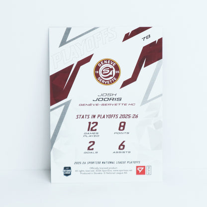 78 - GSHC - JOSH JOORIS - BASE BLUE - 44/60