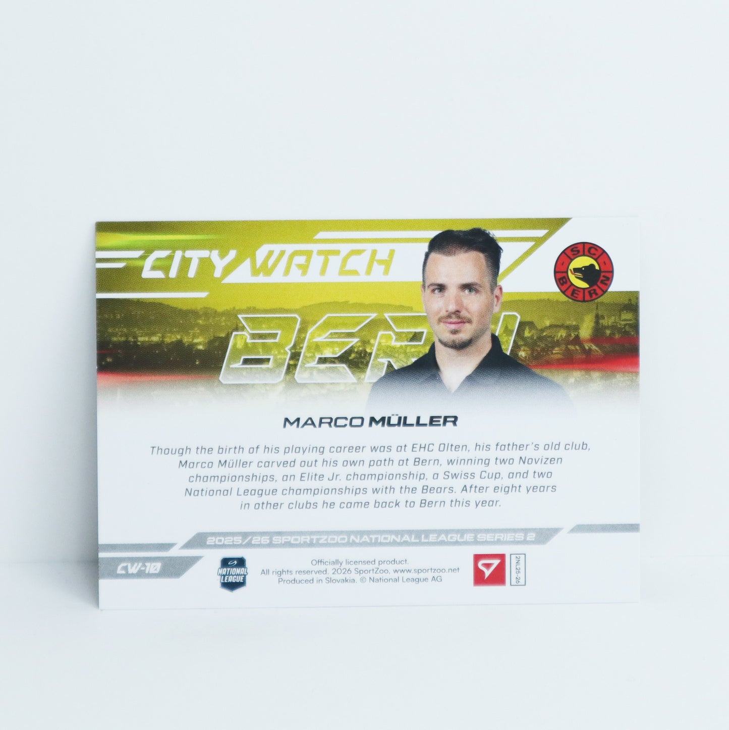 CW-10 - SCB - MARCO MULLER - CITY WATCH COPPER - 36/95