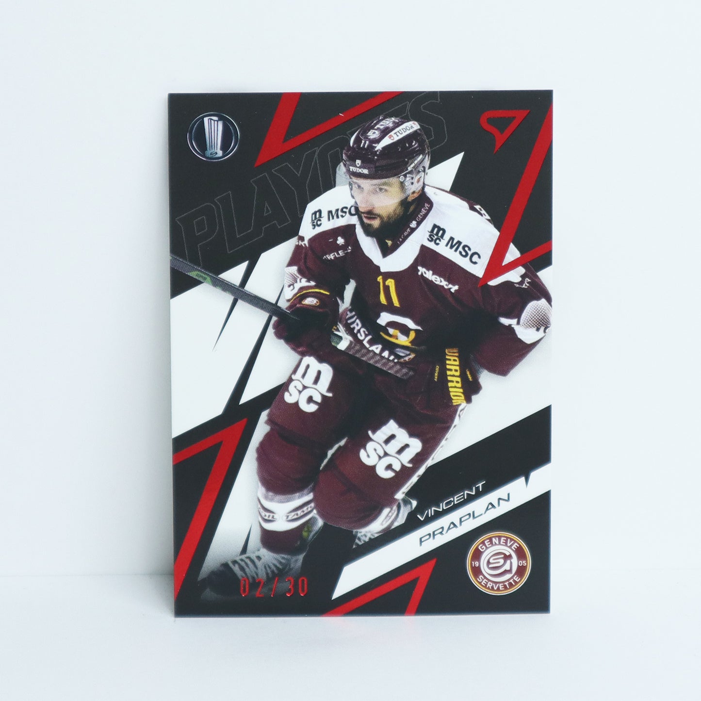 79 - GSHC - VINCENT PRAPLAN - BASE RED - 02/30
