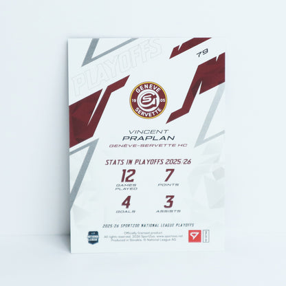 79 - GSHC - VINCENT PRAPLAN - BASE RED - 02/30