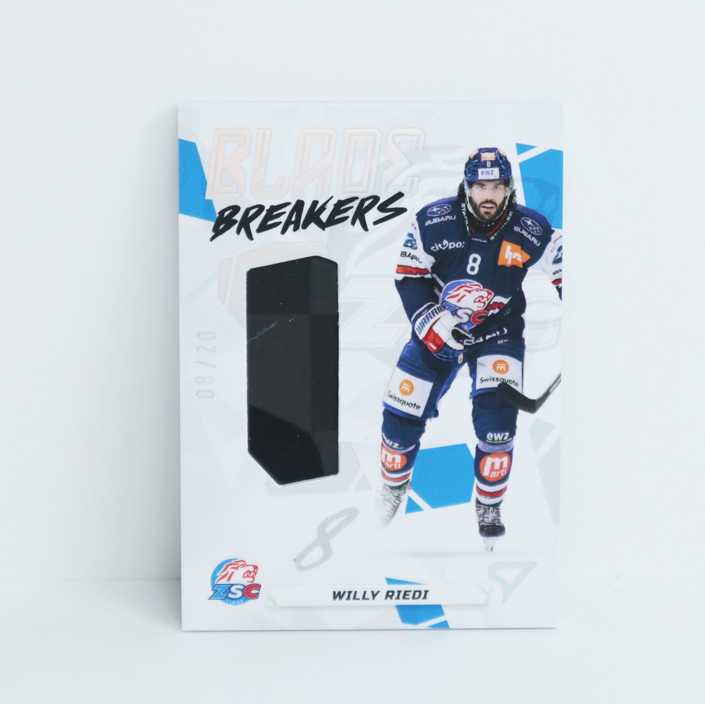 BB-WR - ZSC - WILLY RIEDI - BLADE BREAKERS SILVER - 08/20