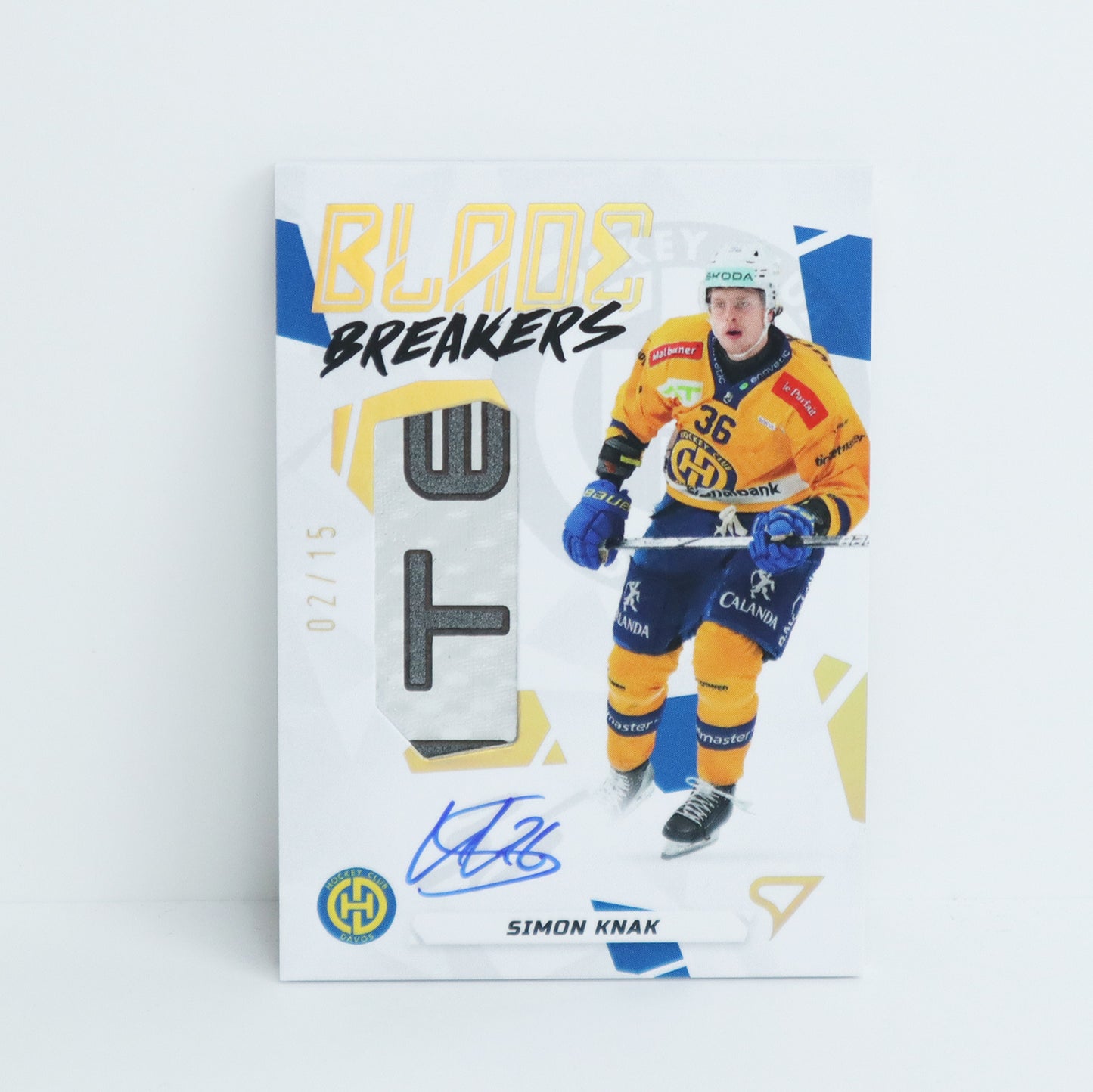 BBS-SK - HCD - SIMON KNAK - BLADE BREAKERS GOLD AUTO - 02/15