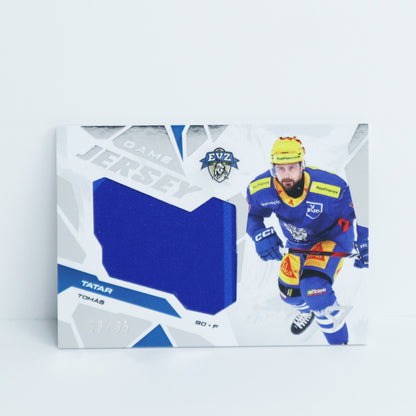 GJ-TT - EVZ - TOMAS TATAR - GAME JERSEY SILVER - 58/85