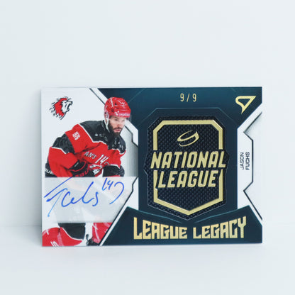 LLS-JF - LHC - JASON FUCHS - LEAGUE LEGACY GOLD AUTO - 9/9