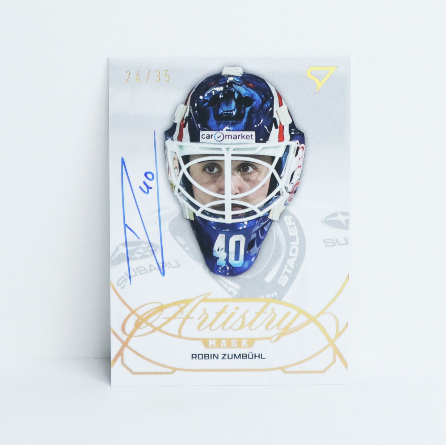 MAS-RZ - ZSC - ROBIN ZUMBUHL - MASK ARTISTRY GOLD AUTO - 24/35