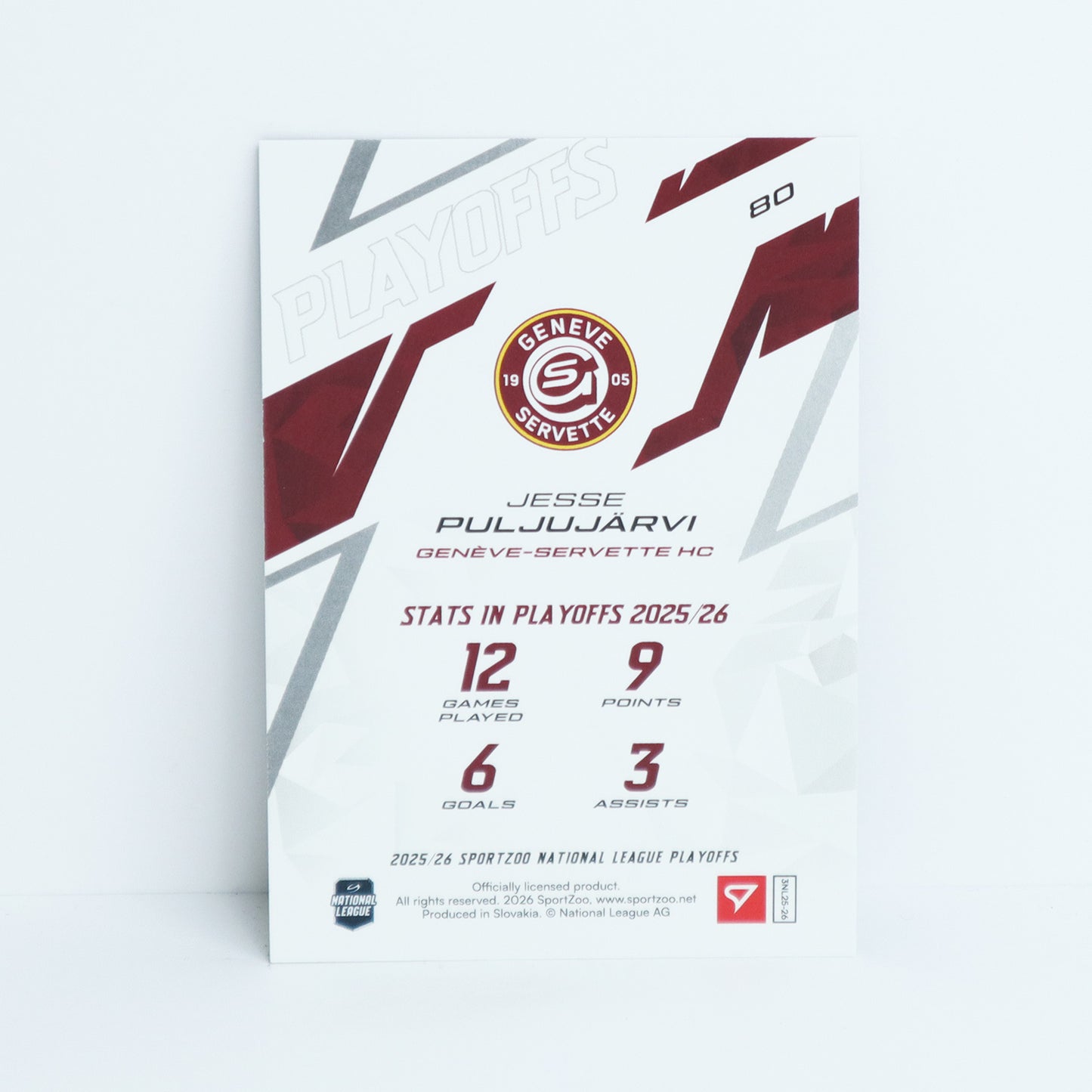 80 - GSHC - JESSE PULJUJARVI - BASE BLUE - 02/60
