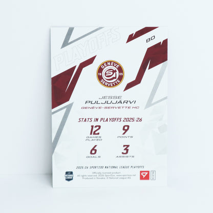 80 - GSHC - JESSE PULJUJARVI - BASE BLUE - 02/60