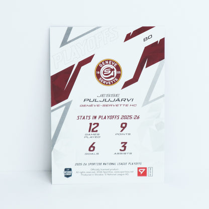 80 - GSHC - JESSE PULJUJARVI - BASE BLUE - 19/60