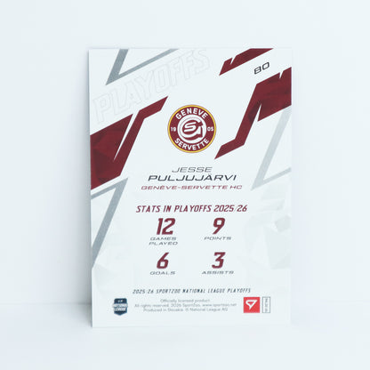 80 - GSHC - JESSE PULJUJARVI - BASE BLUE - 53/60