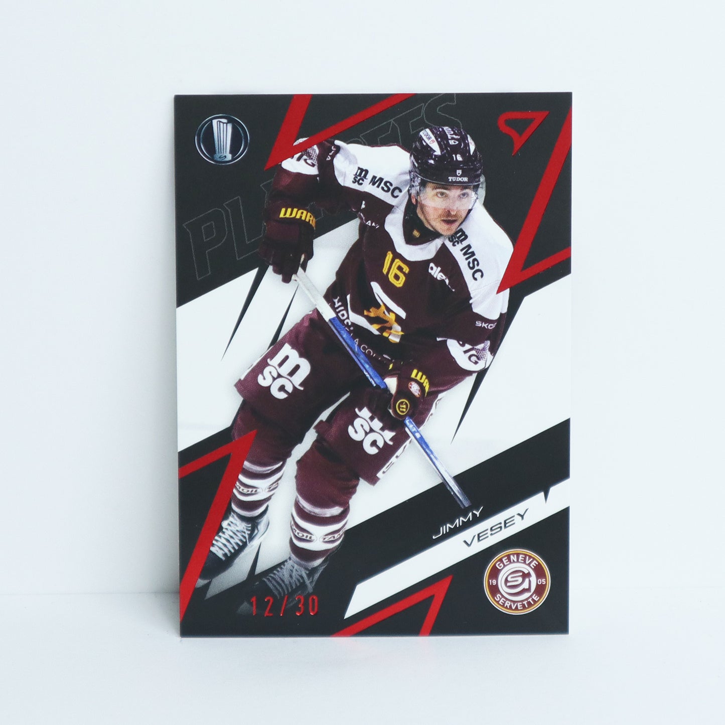 81 - GSHC - JIMMY VESEY - BASE RED - 12/30
