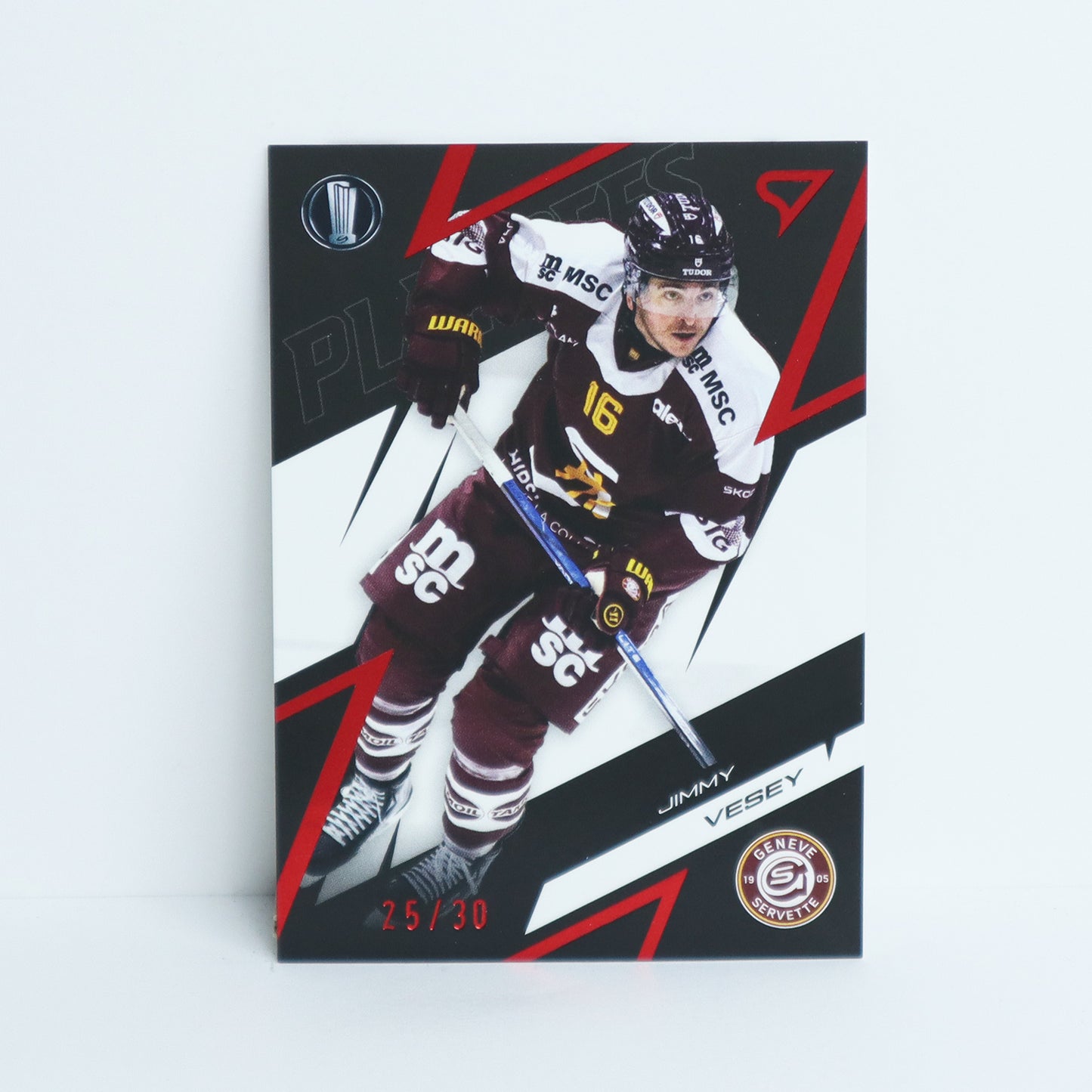 81 - GSHC - JIMMY VESEY - BASE RED - 25/30