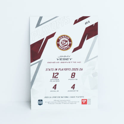 81 - GSHC - JIMMY VESEY - BASE BLUE - 33/60