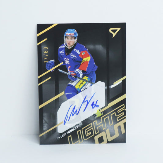 LOS-TM - EHCK - TYLER MORLEY - LIGHTS OUT GOLD AUTO - 37/60