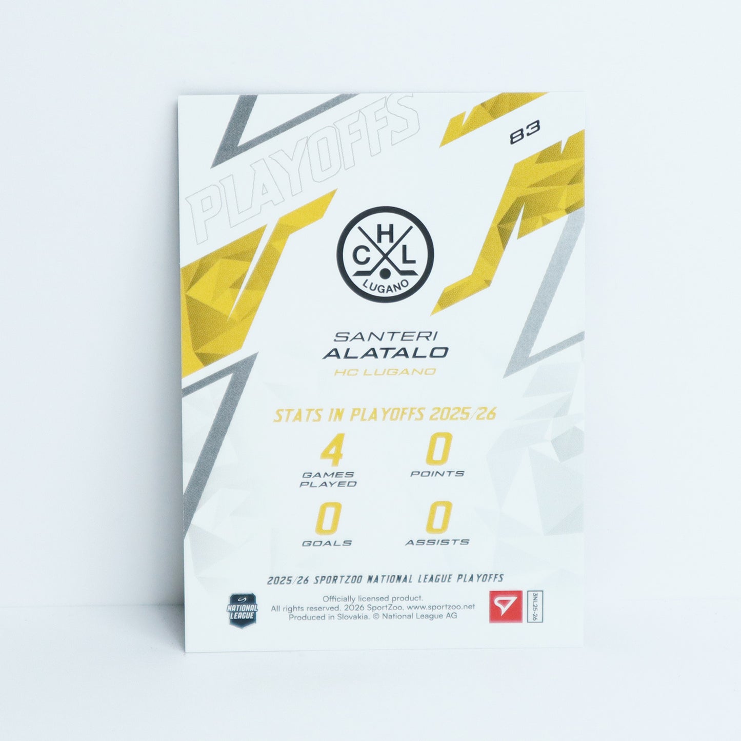 83 - HCL - SANTERI ALATALO - BASE RED - 30/30