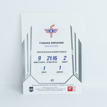 83 - EHCK - THOMAS GREGOIRE - BASE SET