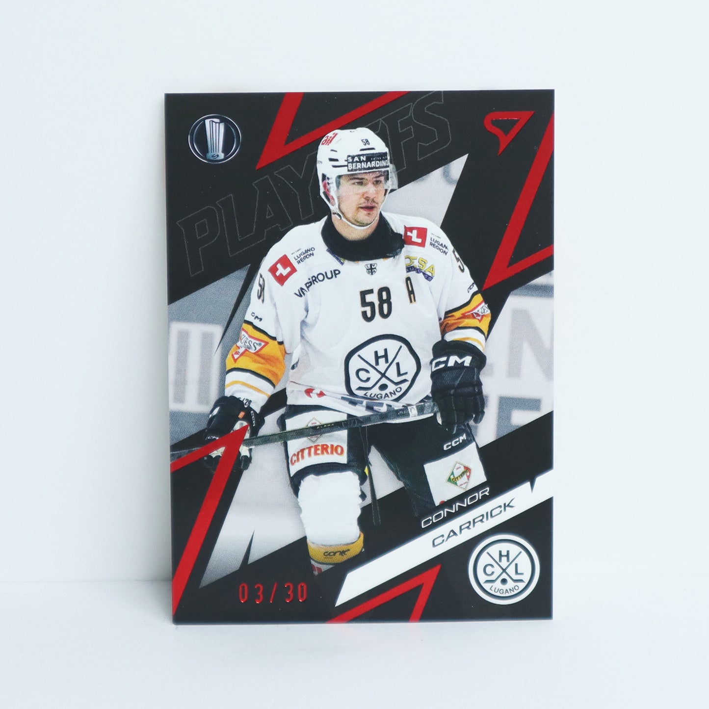 84 - HCL - CONNOR CARRICK - BASE RED - 03/30