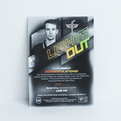 LOS-TM - EHCK - TYLER MORLEY - LIGHTS OUT GOLD AUTO - 50/60