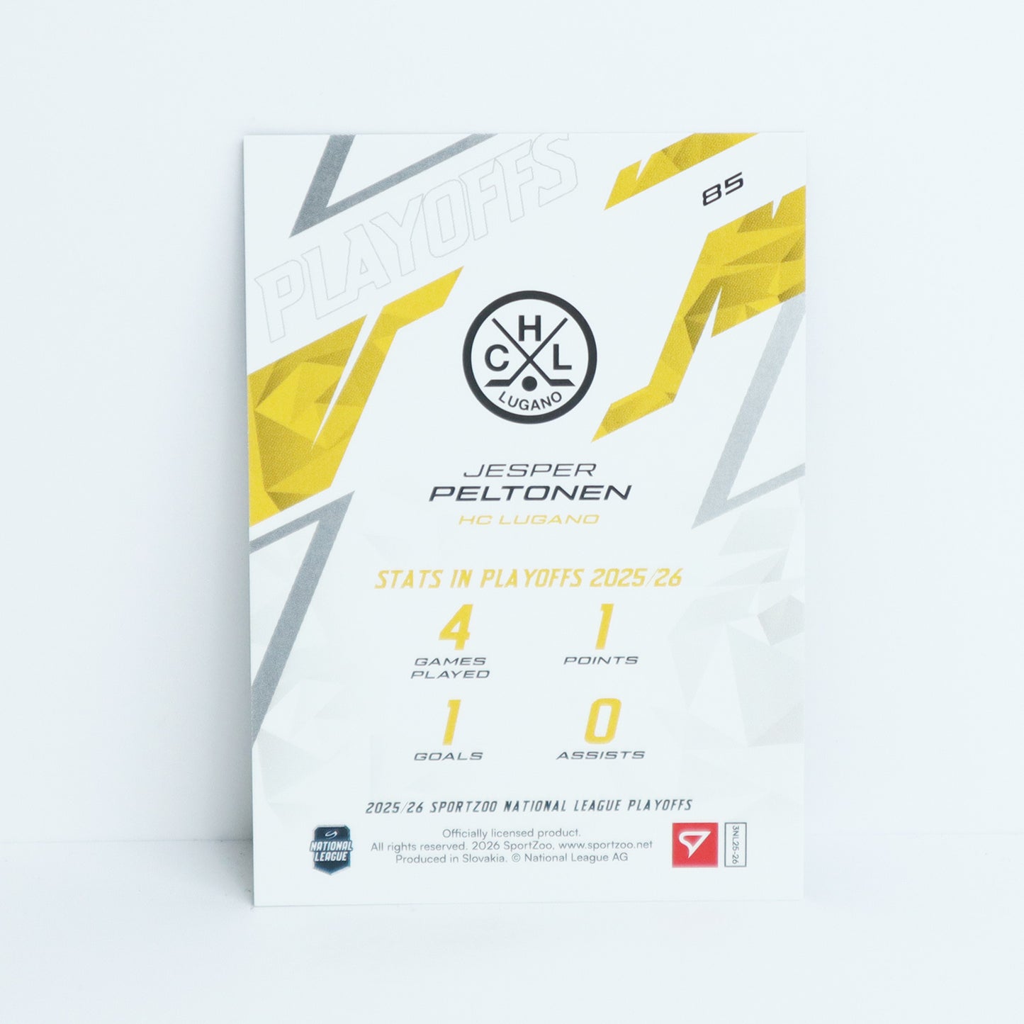 85 - HCL - JESPER PELTONEN - BASE BLUE - 52/60