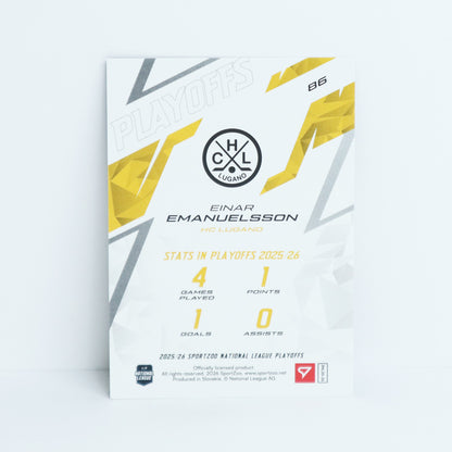 86 - HCL - EINAR EMANUELSSON - BASE BLUE - 02/60