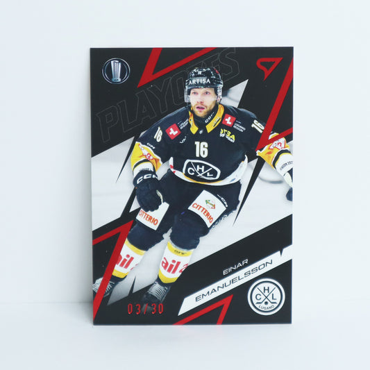 86 - HCL - EINAR EMANUELSSON - BASE RED - 03/30