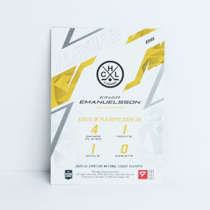 86 - HCL - EINAR EMANUELSSON - BASE GOLD - 10/10