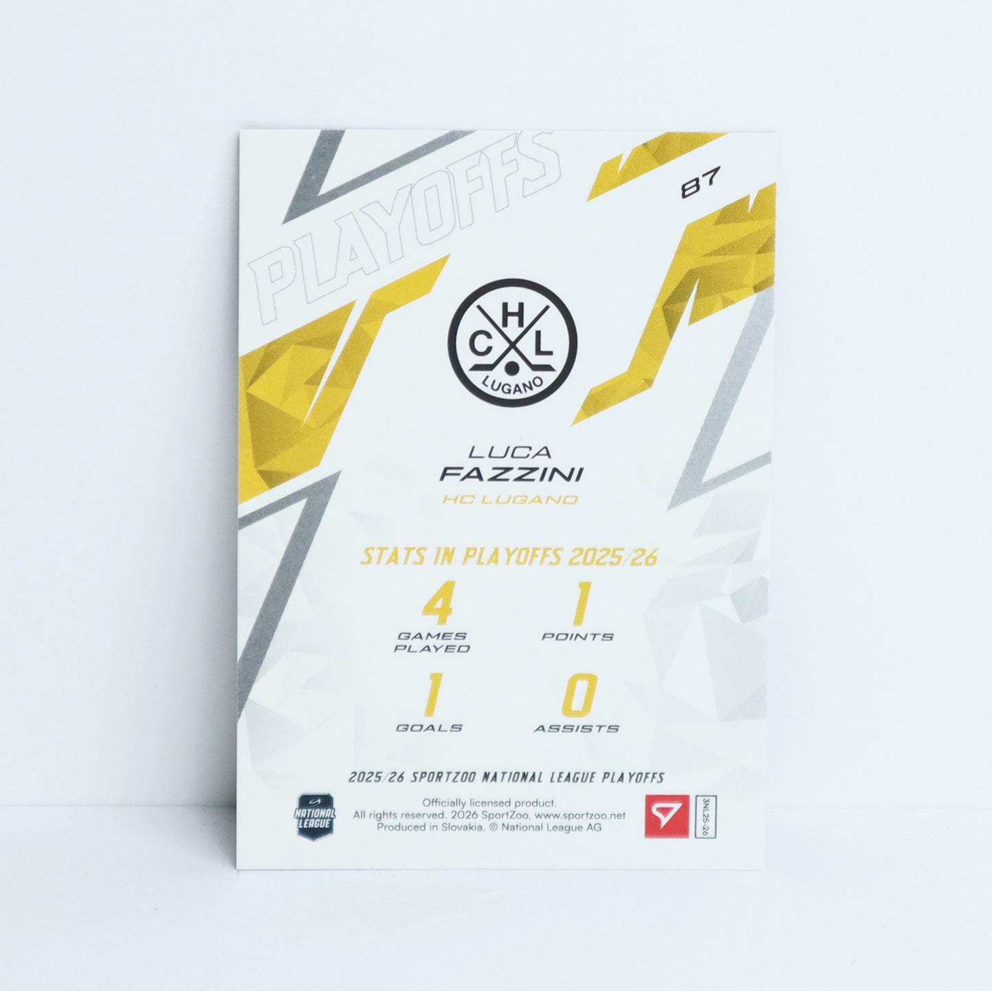 87 - HCL - LUCA FAZZINI - BASE GOLD - 01/10
