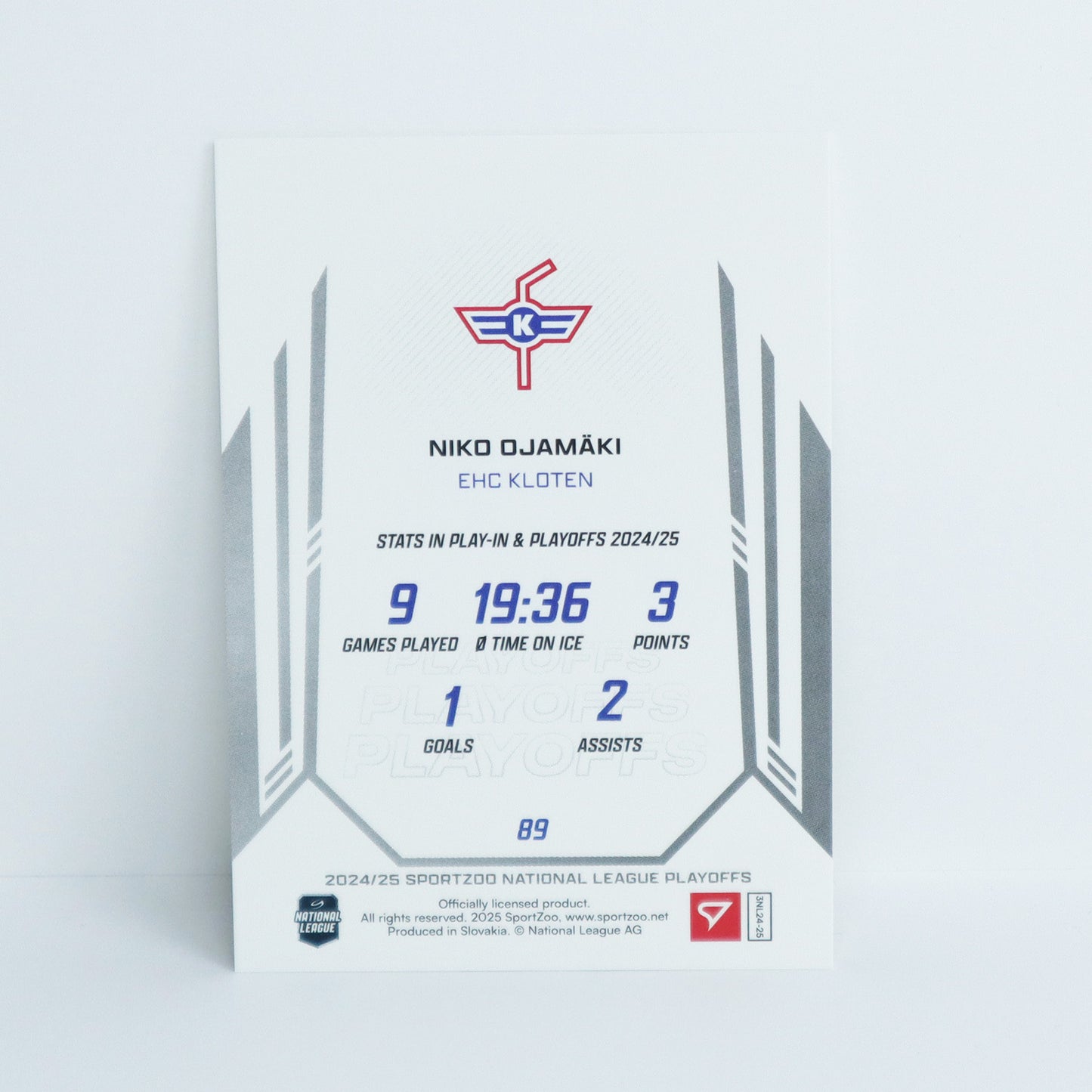 89 - EHCK - NIKO OJAMAKI - BASE SET