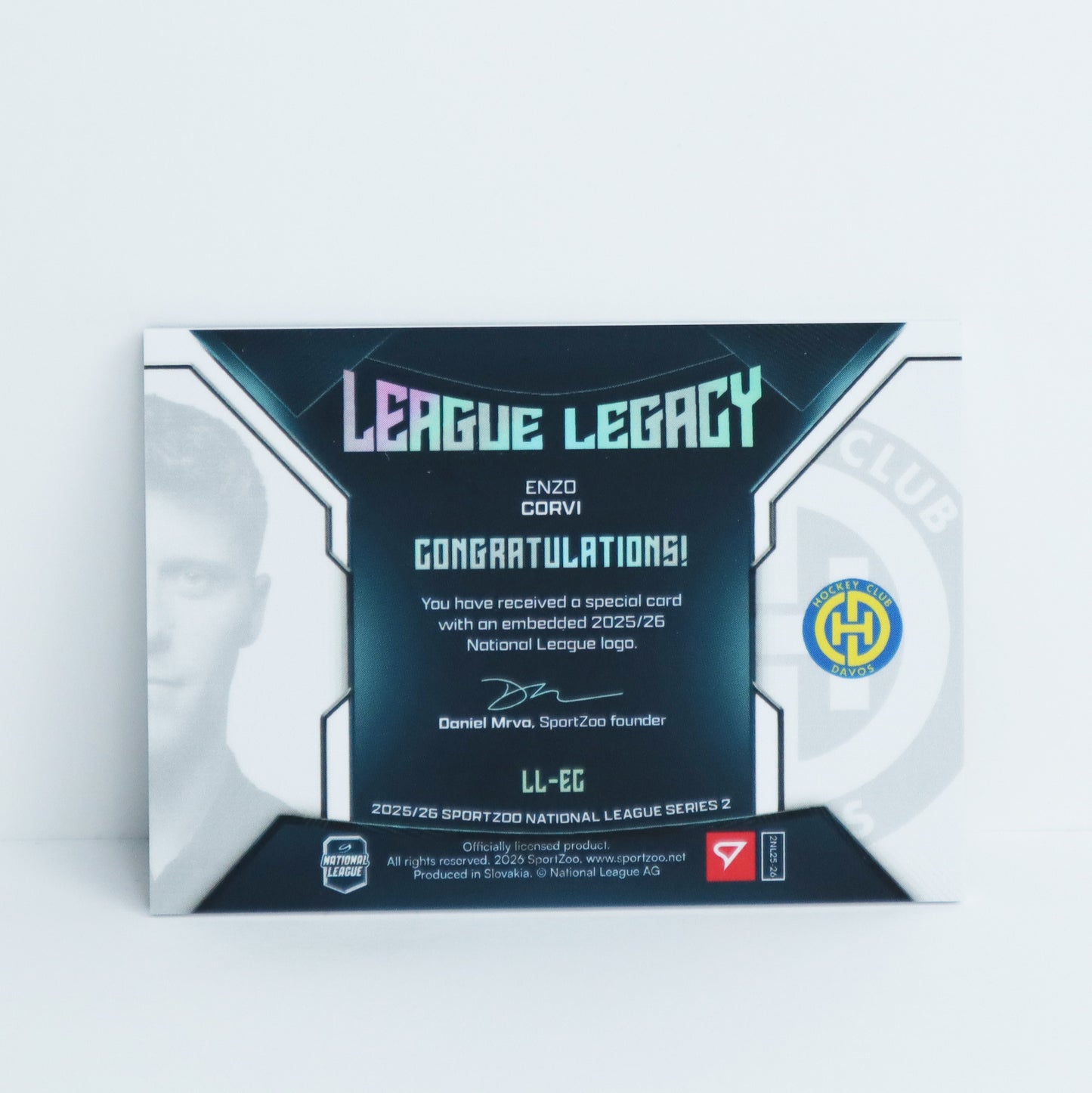 LL-EC - HCD - ENZO CORVI - LEAGUE LEGACY SILVER - 10/20