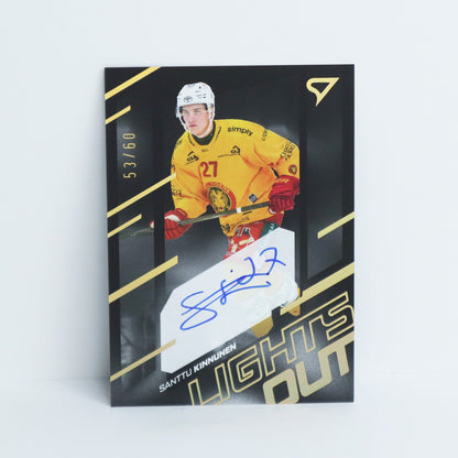 LOS-SK - SCL - SANTTU KINNUNEN - LIGHTS OUT GOLD AUTO - 53/60