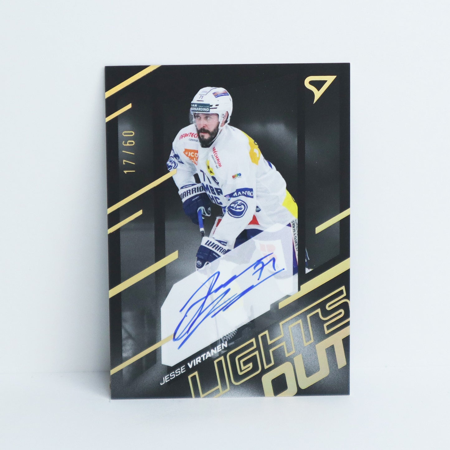 LOS-JV - HCAP - JESSE VIRTANEN - LIGHTS OUT GOLD AUTO - 17/60