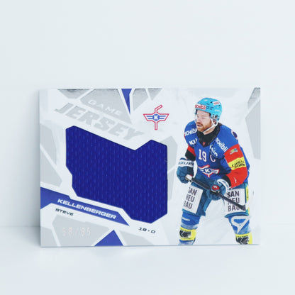 GJ-SK - EHCK - STEVE KELLENBERGER - GAME JERSEY SILVER - 58/85