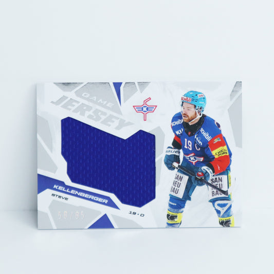 GJ-SK - EHCK - STEVE KELLENBERGER - GAME JERSEY SILVER - 58/85