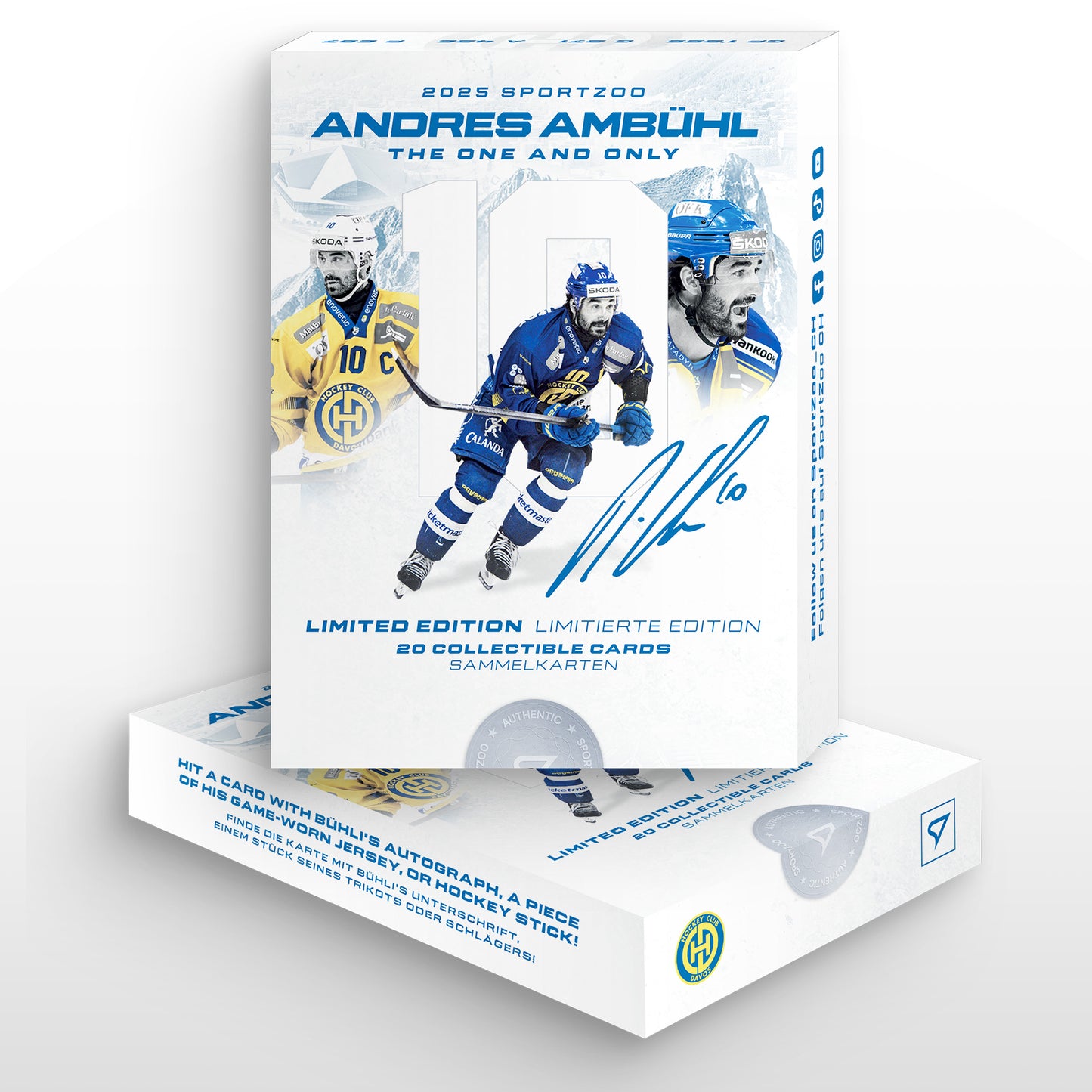 Hobby case - Hockey Trading Cards SportZoo Andres Ambühl 2025