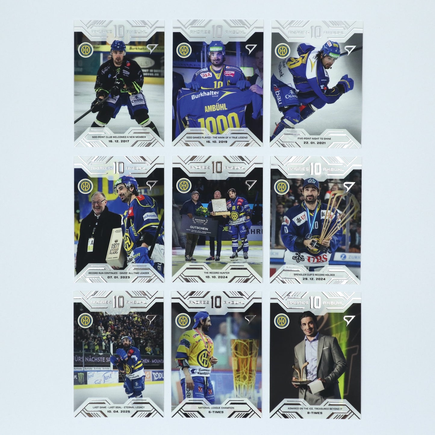 1-18 - HCD - ANDRES AMBUHL - COMPLETE BASE SET