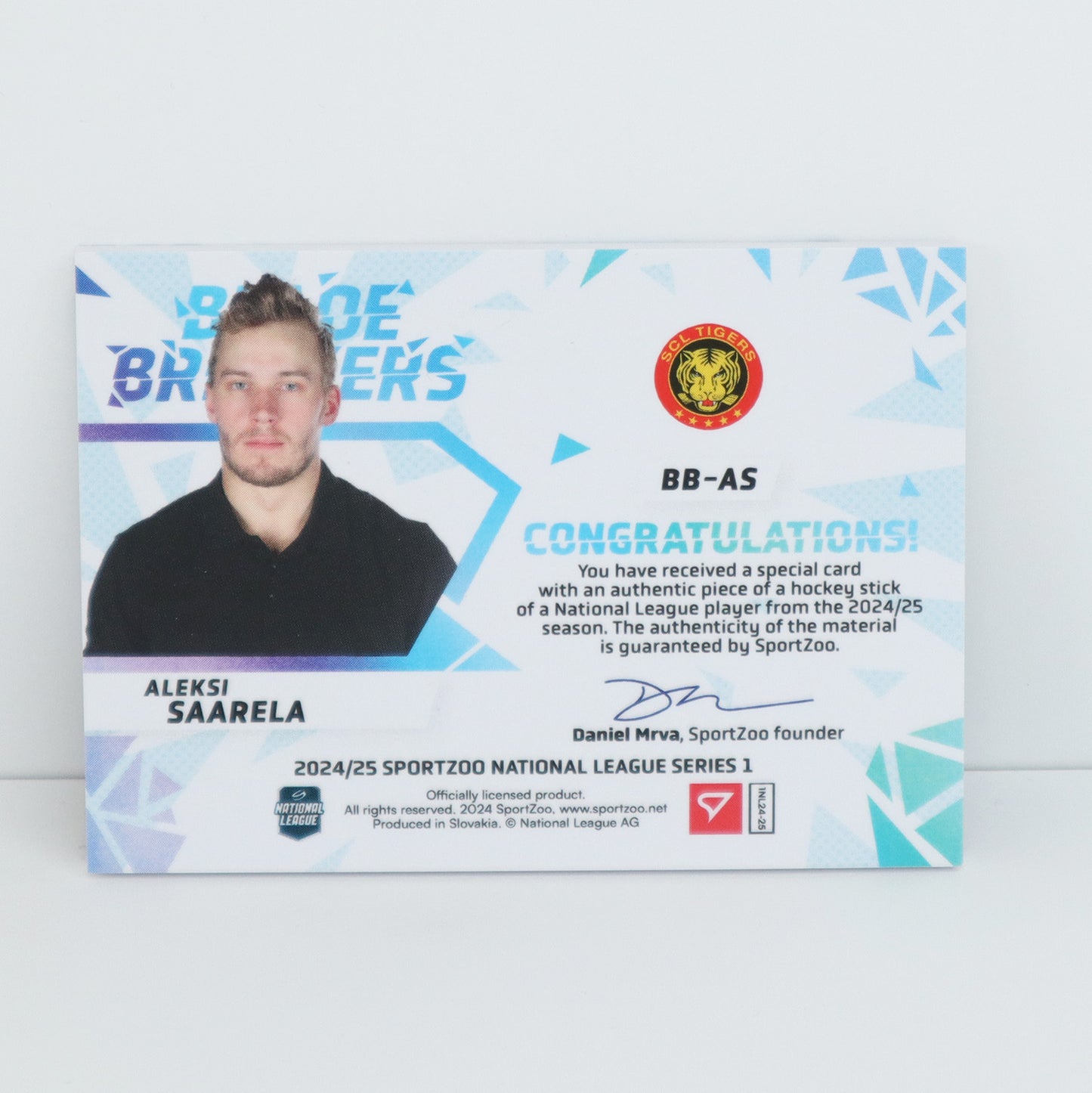 BB-AS - SCL - ALEKSI SAARELA - BLADE BREAKERS BLUE STICK - 06/19