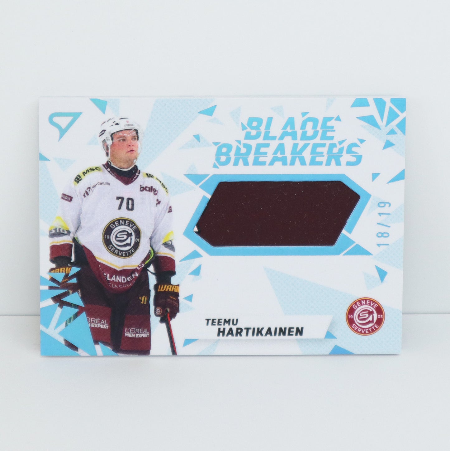 BB-TH - GSHC - TEEMU HARTIKAINEN - BLADE BREAKERS BLUE STICK - 18/19